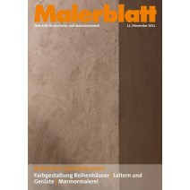 Malerblatt Ausgabe 11.2011