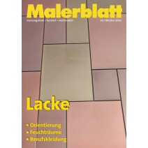 Malerblatt Ausgabe 10/2016