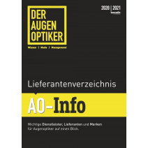 DER AUGENOPTIKER Lieferantenverzeichnis: AO-Info 2020/2021