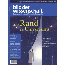 bdw Ausgabe 11/2017: Der Rand des Universums