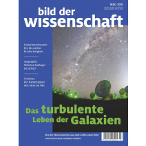 bdw Ausgabe 03/2021: Das turbulente Leben der Galxien